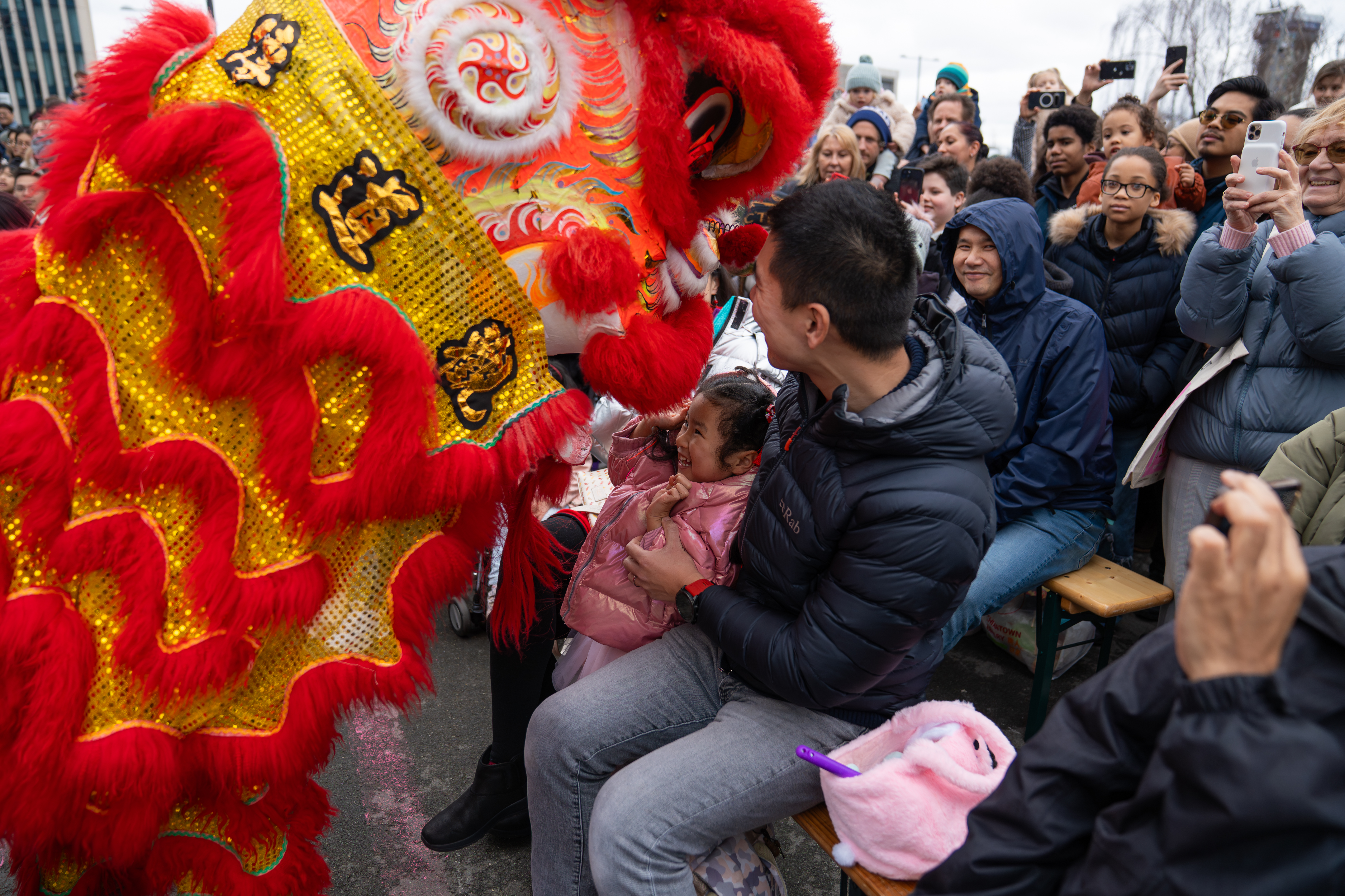 The full scale and energy of Lunar New Year 2026 across Greenwich Peninsula